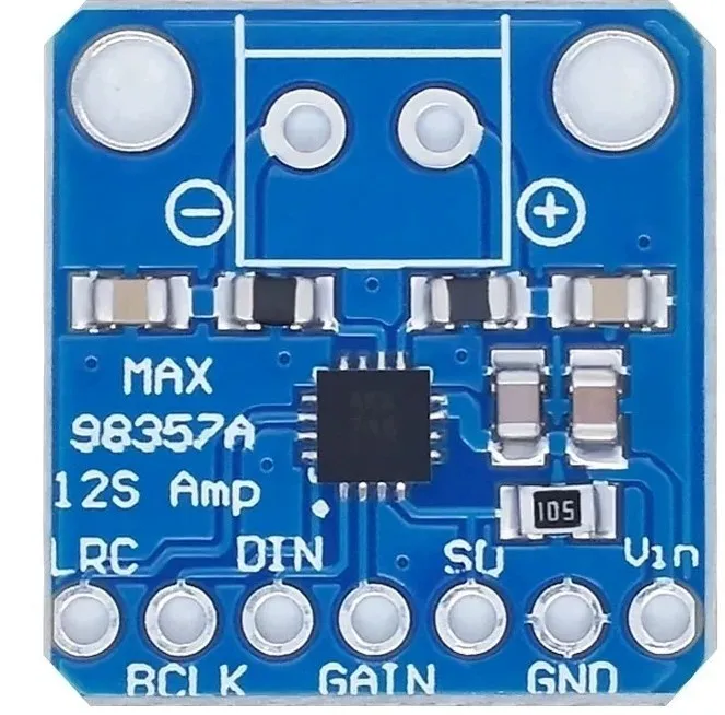 I2S DAC med 3W-förstärkare - MAX98357A