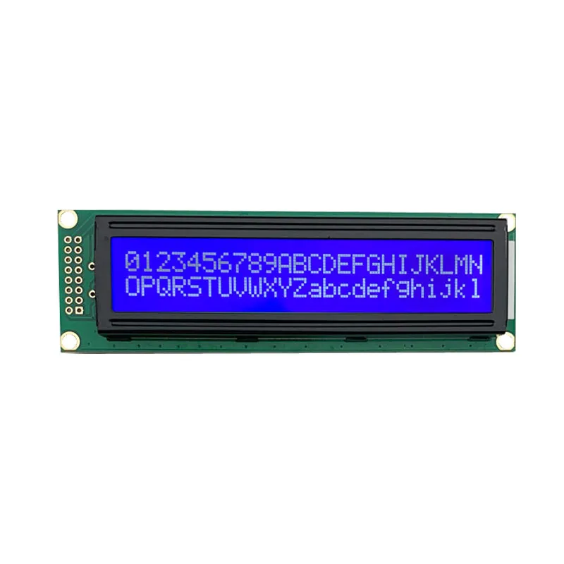 2402 LCD-display med blå bakgrundsbelysning