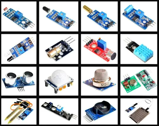 16 sensorer i 1 set för Arduino