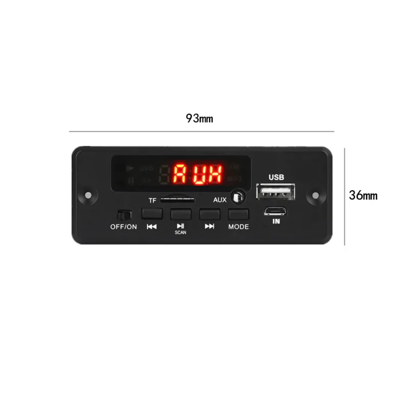 Bluetooth MP3 FM Inbyggnadsmodul V1.1