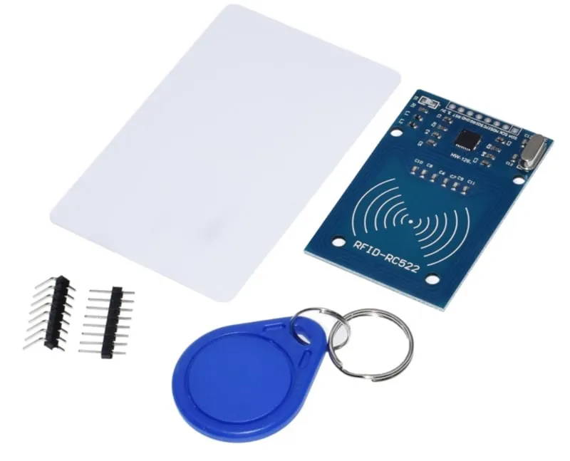 RFID-RC522 NFC Kit MFRC522 S50 Mifare inkl. RFID Fudan Card en Key Tag