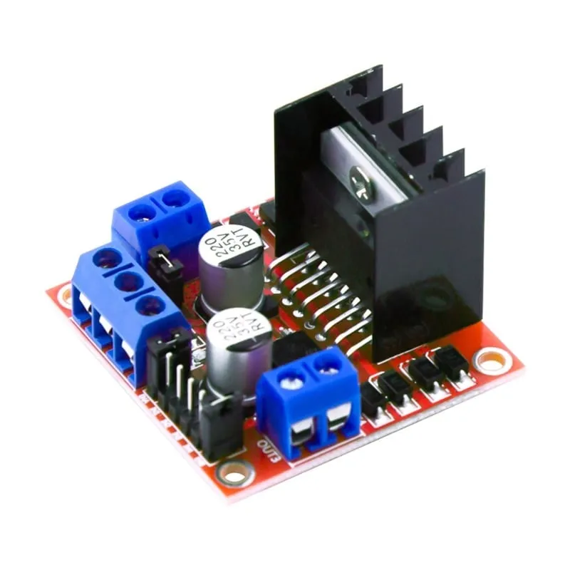 L298N Motor Driver Board röd