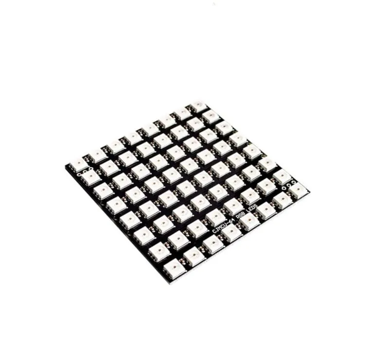 8x8 RGB 64 LED-matris 5V WS2812b