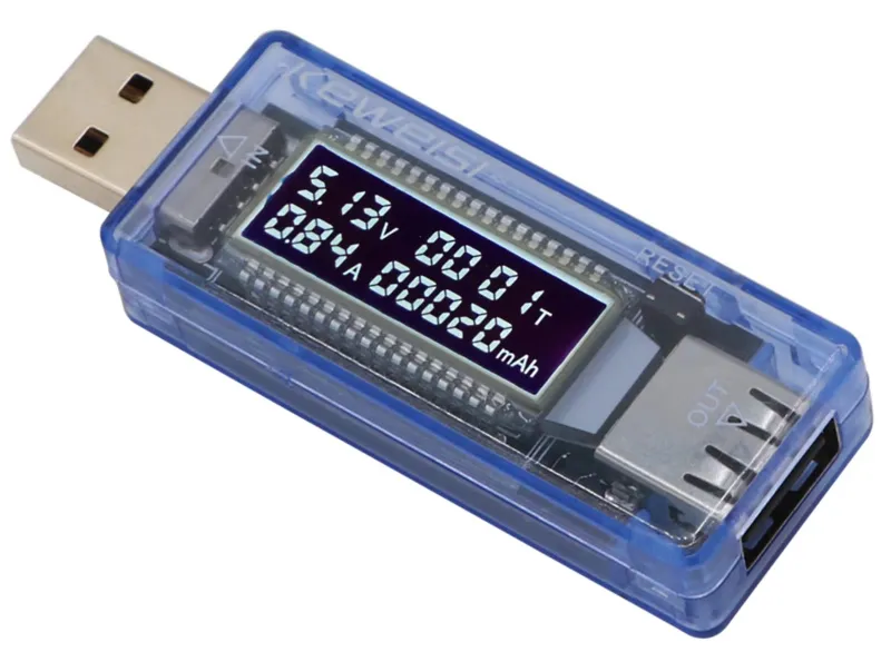 USB strömmätare Keweisi KWS-V20