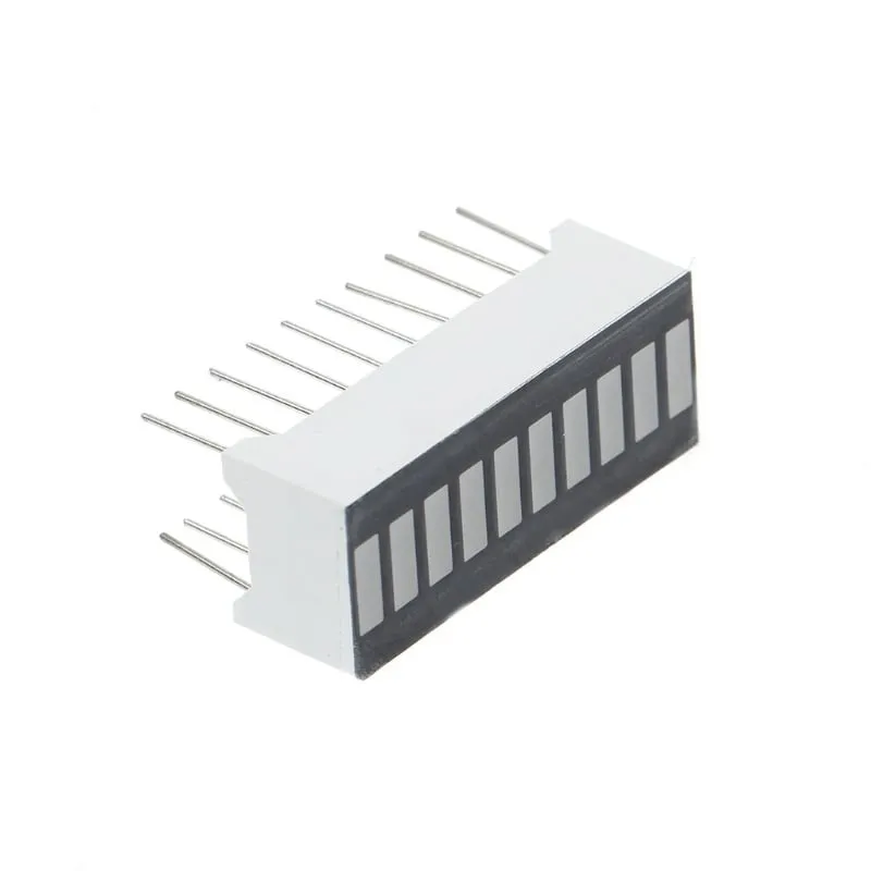 10-segments LED-stapel Röd
