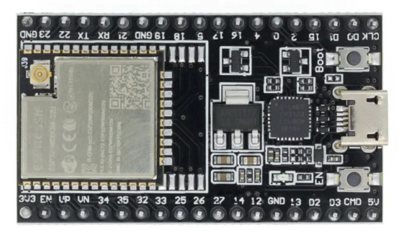 ESP32U 4MB med Ipex för extern antenn