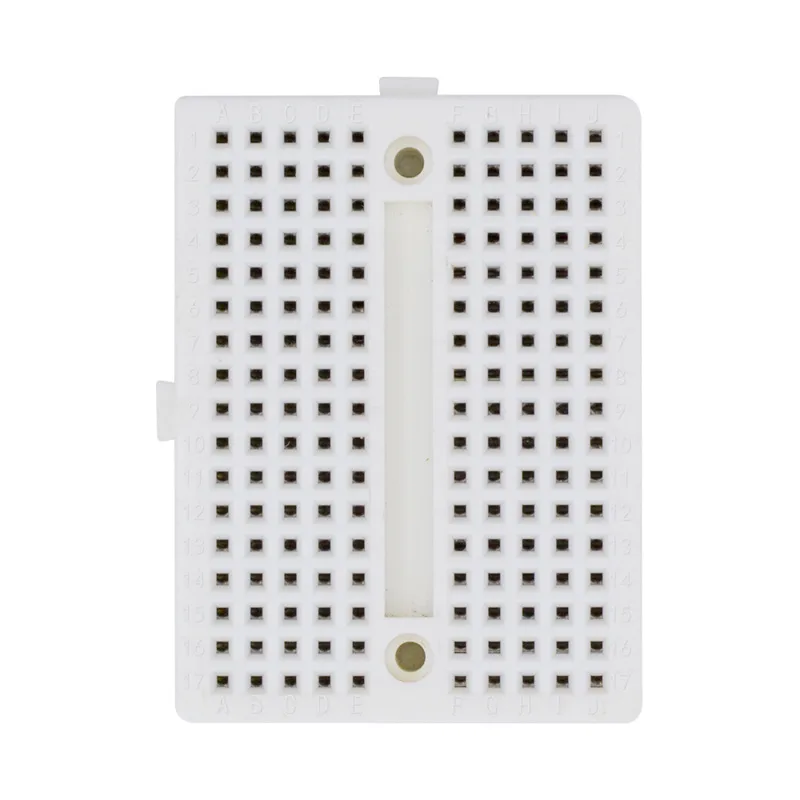 Mini Breadboard 170 hål för prototyping Vit (connect)