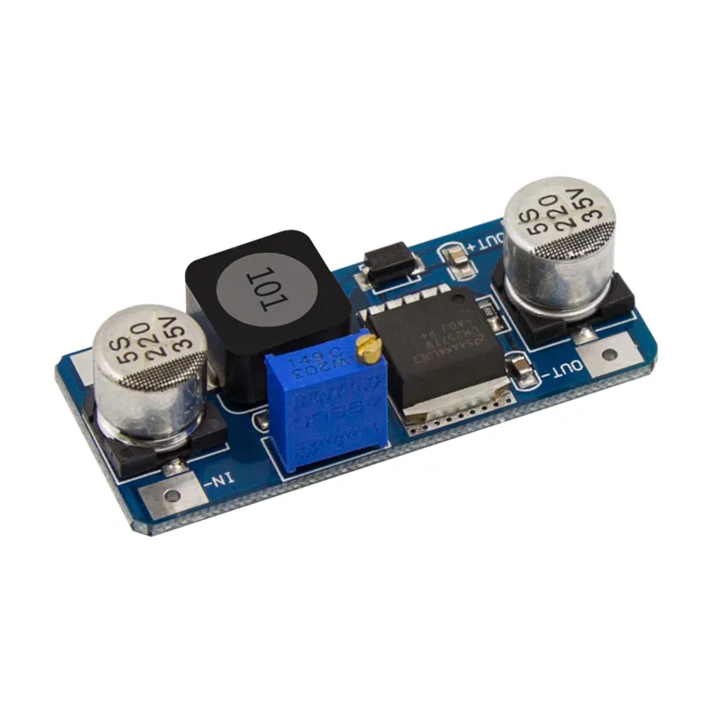 Justerbar Step-Up-modul 3-34V till 4-35V LM2577 Stabiliserad