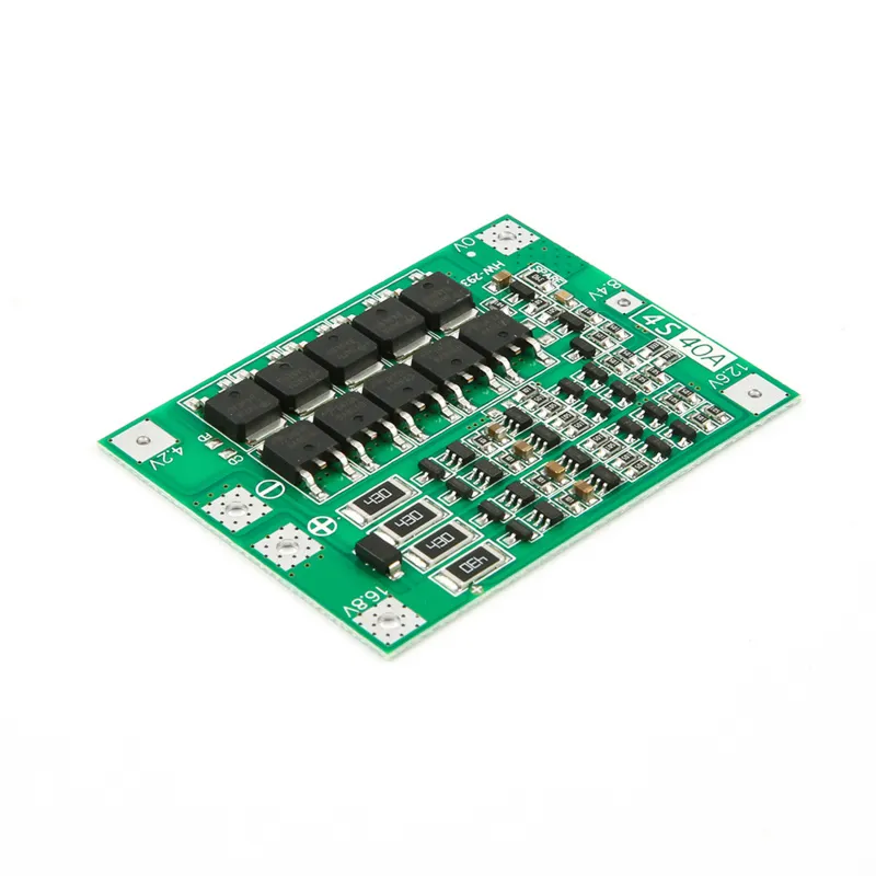 BMS 4S 40A Li-Ion litiumbatteri 18650 laddare PCB