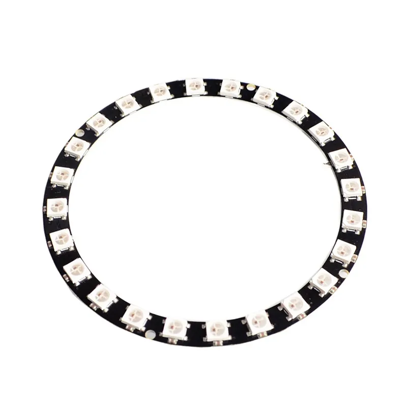 24-bit RGB LED:er WS2812b cirkel rund (Neopixel 5050)
