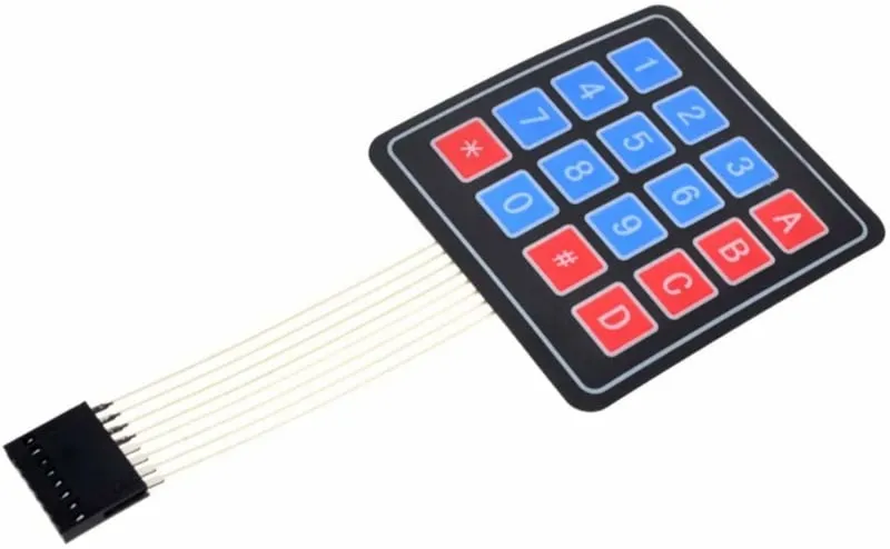 Membran 4x4 Matrix keypad switch