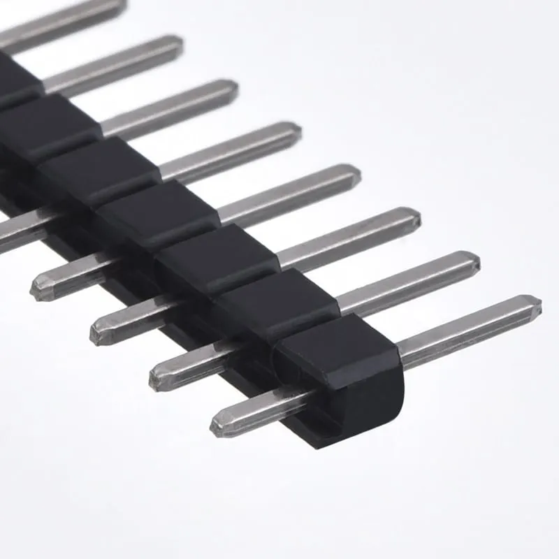 40 Pins header Male 2.54mm Svart