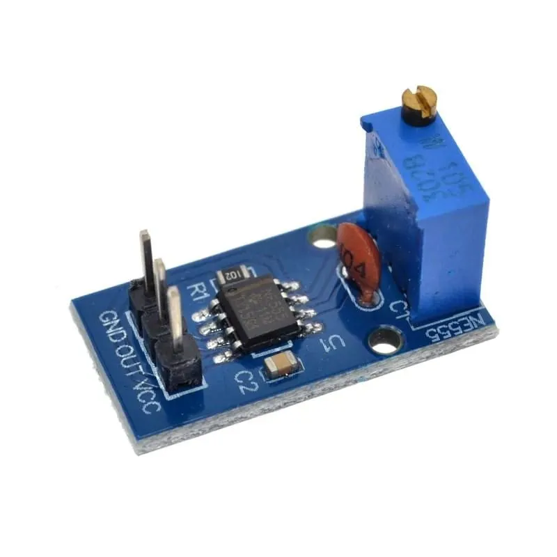 NE555 Frekvensjusterbar pulsgenerator-modul