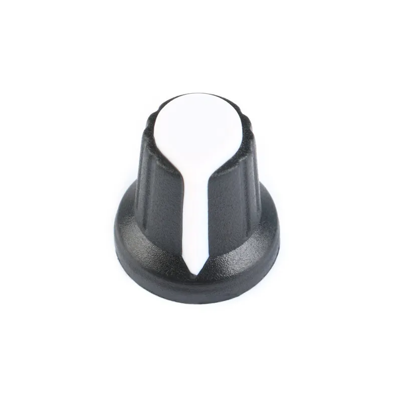 Knopp för potentiometer Vit 15mm 17mm