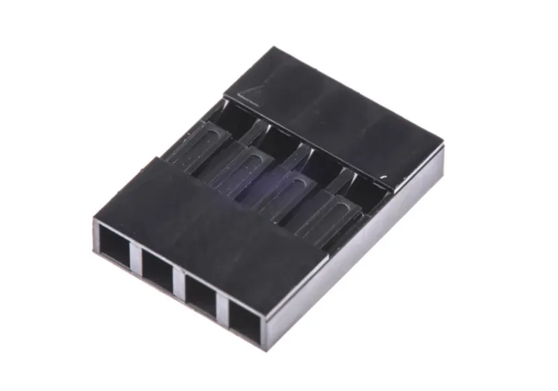 4P Dupont plastkåpa stiftkontakt 2.54mm