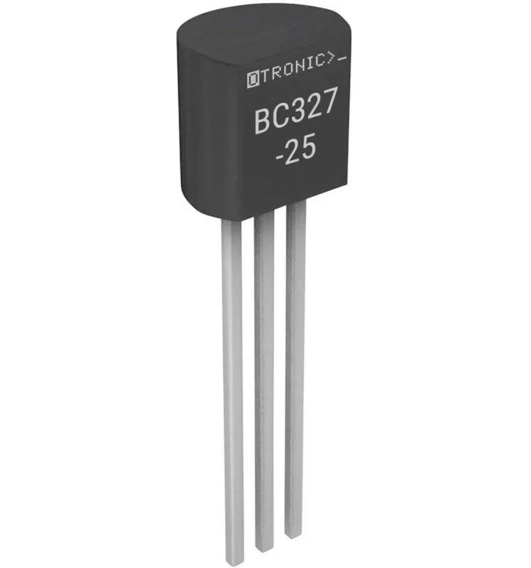 PNP-transistor BC327-25 45V 800mA 100MHz 625mW TO-92