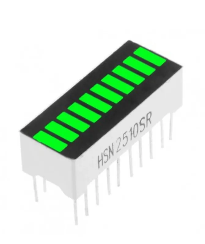 10 Segment LED Bar Grön